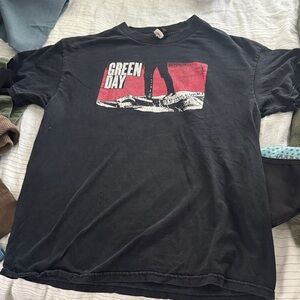 Green Day Black T-Shirt